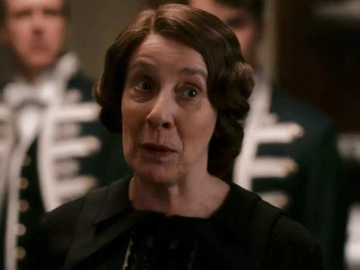 Mrs. Hughes still works as Downton Abbey