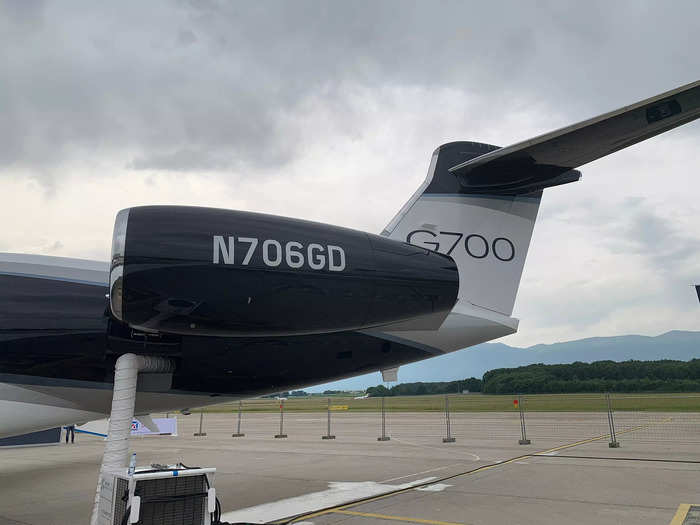 The G700 can travel as far as 7,500 nautical miles, taking passengers on flights as long as 14 or 15 hours.