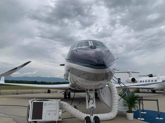 The G650ER felt more spacious but can accommodate the same number of passengers in the same number of living spaces as the G600.