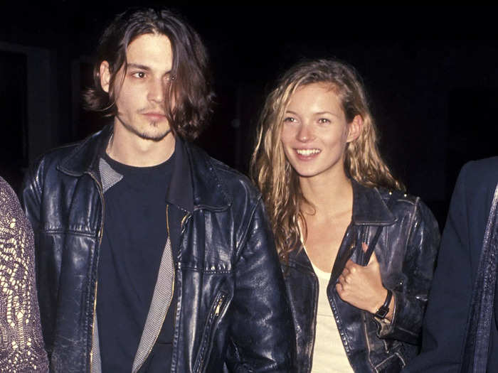 1994: Johnny Depp and Kate Moss met at New York