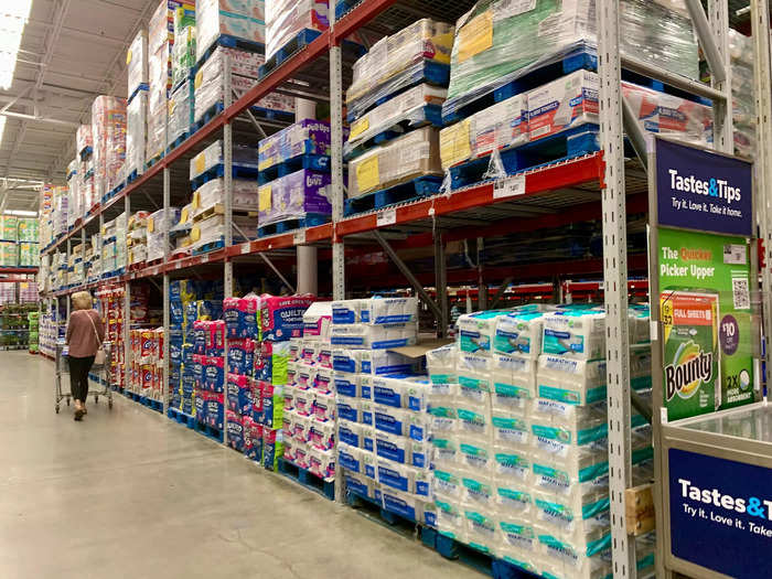 Most Costco locations only have "warehouse pickup," with curbside service limited to electronics, jewelry, and a few other items that do not include groceries.