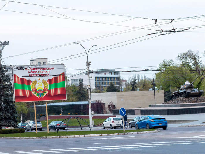 Transnistria is formally known as the Pridnestrovian Moldavian Republic.