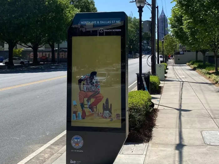 Installing interactive kiosks to keep residents connected