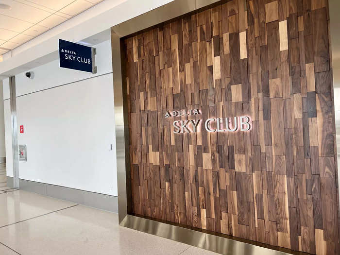 The biggest reveal of the day was the new Sky Club lounge, which will welcome customers for the first time at 5:00 am on Saturday.