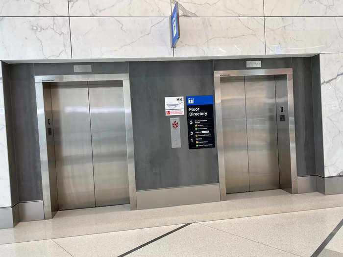 Because the hall will see fewer passengers, the company invested more money into designing the security checkpoint and gates. "We really try to focus all of our design efforts and our money on that customer experience in areas where you will dwell," he said.