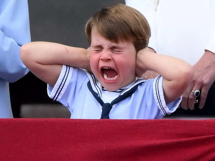 And Prince Louis stole the show with his adorable reactions to the parade.