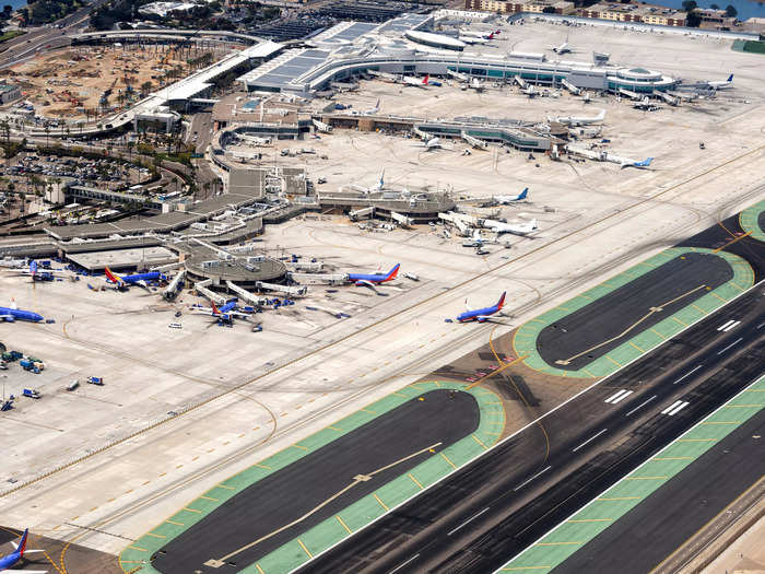 10. San Diego International Airport (San Diego, California)