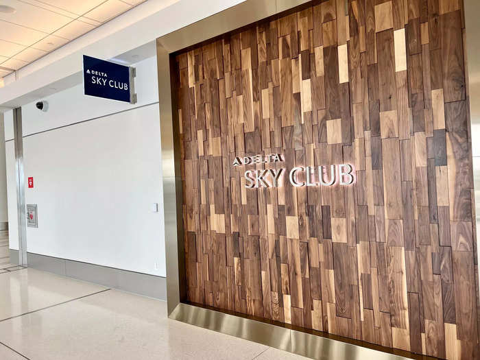 …and the highly-anticipated Sky Club lounge. The new lounge is one of the biggest accomplishments of Delta