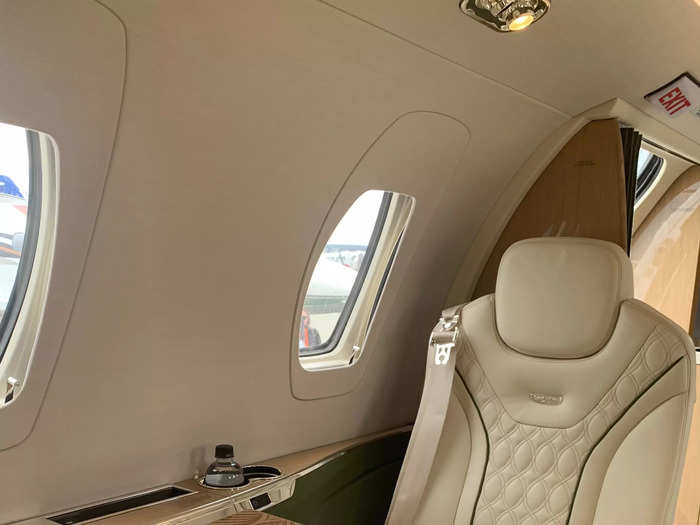 Most of these private buyers tend to customize their jets, a spokesperson added, choosing from up to 20 design options.