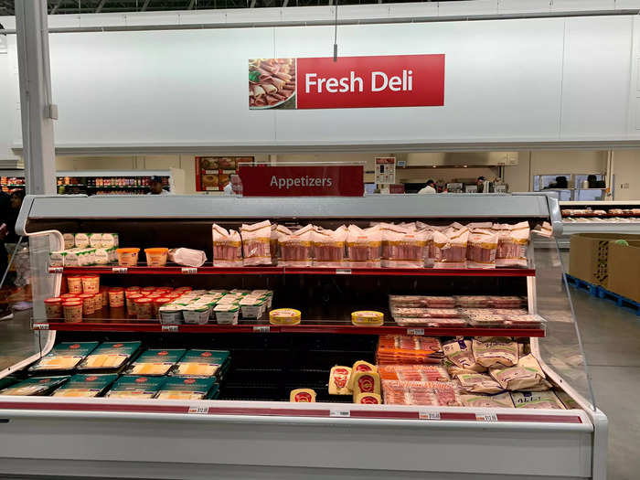 There are some prepared appetizers and snacks in refrigerated sections, but it doesn