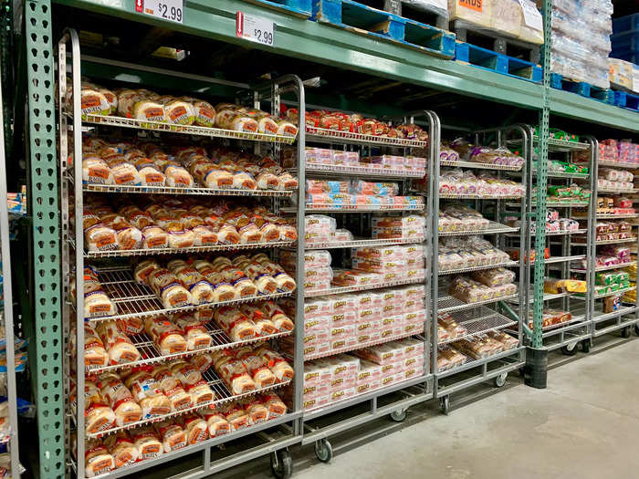 The bakery section was very similar to Costco