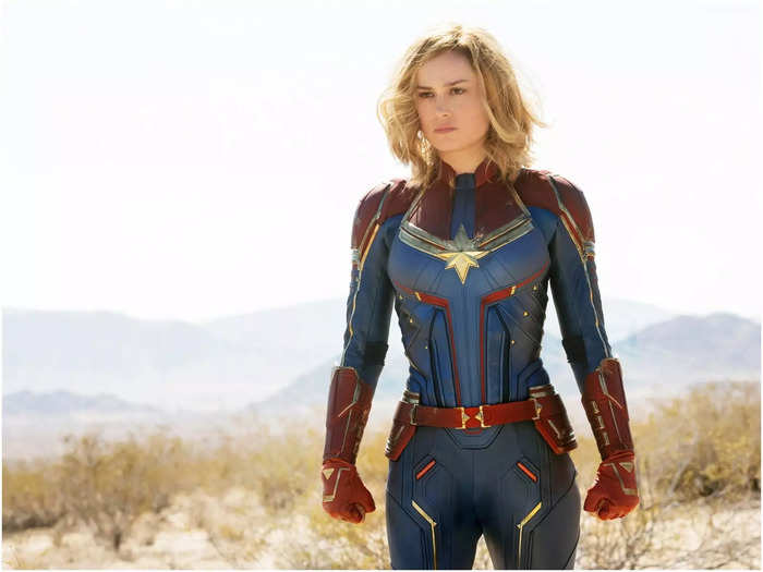 "Captain Marvel," the first film in the MCU to focus on a female superhero, is tied with "Captain America: The First Avenger" and "Iron Man 3." It was released in 2019.