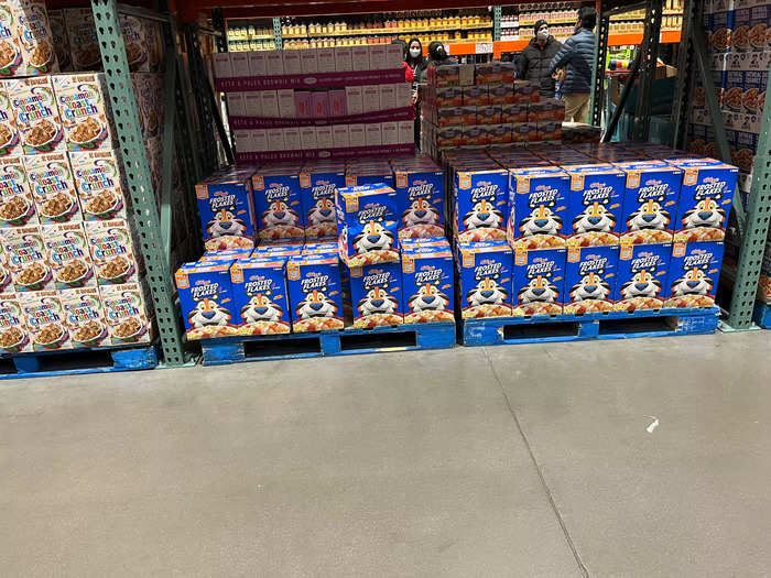 Costco has a solid cereal selection, but you