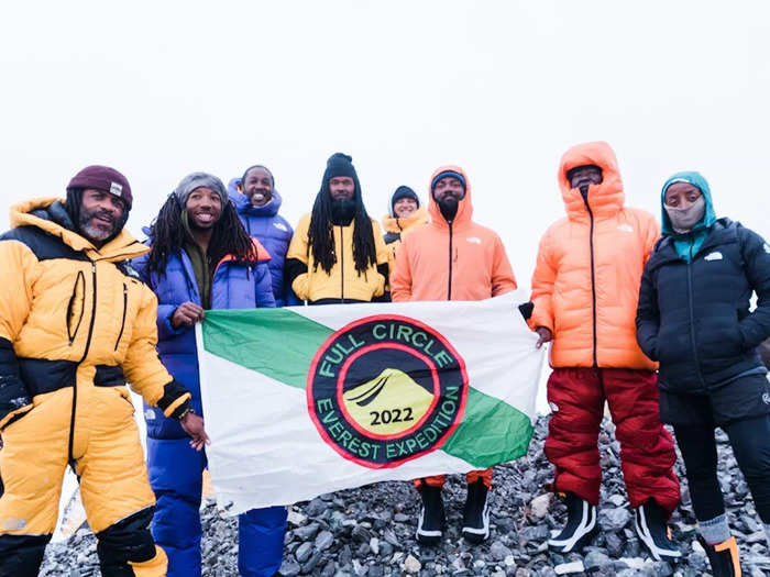 On May 12, the Full Circle Everest team made history as the first all-Black climbing group to summit Mount Everest, the world