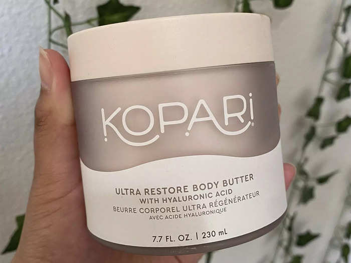 Kopari Ultra Restore body butter is perfect for those who usually forgo lotion.