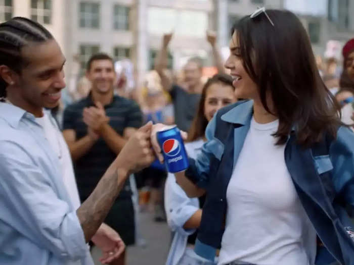 Kendall Jenner was criticized after appearing in a Pepsi Super Bowl ad that was perceived as "tone-deaf."