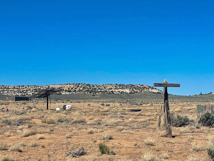 Today, the ghost town is privately owned, and Atlas Obscura reported that its new owners are restoring the buildings for tours. In May, I could only see the ghost town standing on the shoulder of Utah State Route 211. But even from a distance, I was fascinated by the remains of the colony.