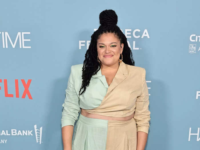 Actress, author, and comedian Michelle Buteau starred in "Marry Me" with Lopez.
