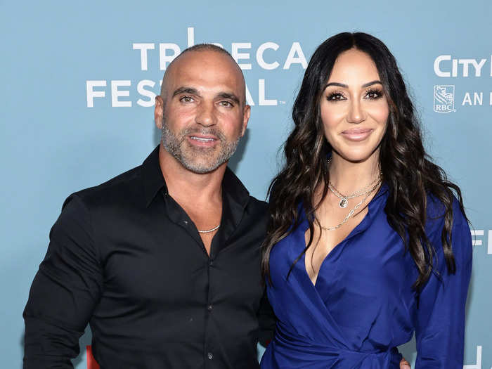 "Real Housewives of New Jersey" star Melissa Gorga is a huge Lopez fan. She attended the premiere with her husband, Joe Gorga.