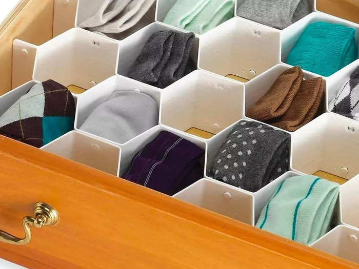 Honeycomb organizers