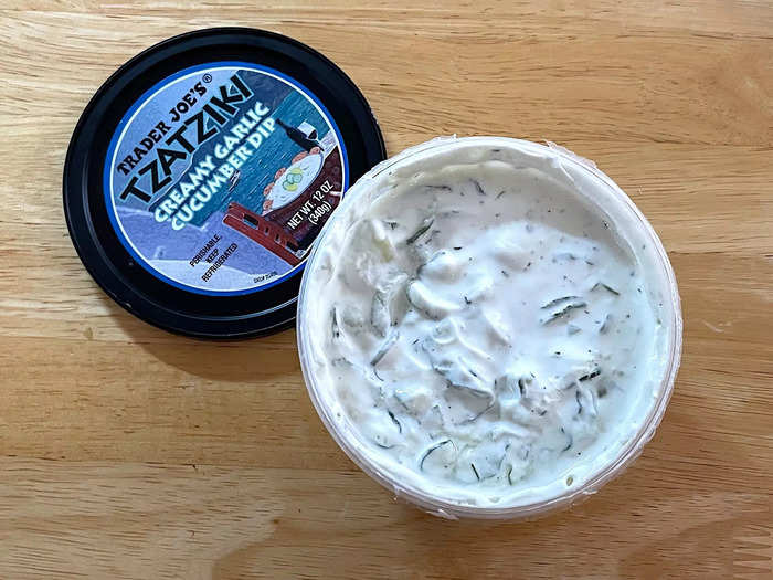 My parents both make a great homemade tzatziki, but they said Trader Joe