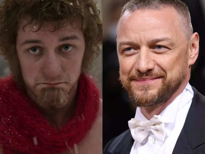 James McAvoy went on to a stellar career in Hollywood after playing the kind Mr. Tumnus.