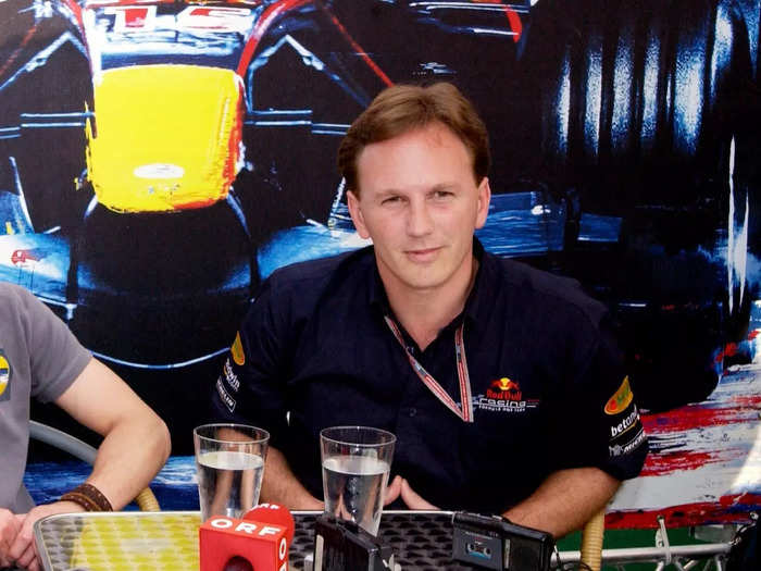 Christian Horner in 2005, age 31