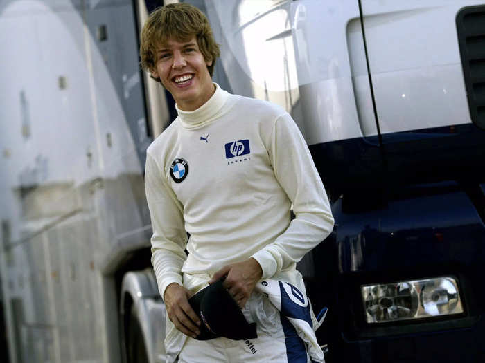 Sebastian Vettel in 2005, age 18