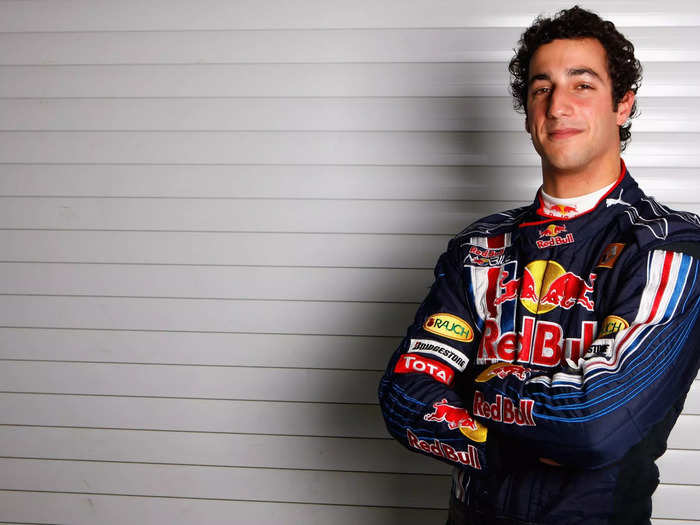 Daniel Ricciardo in 2009, age 20