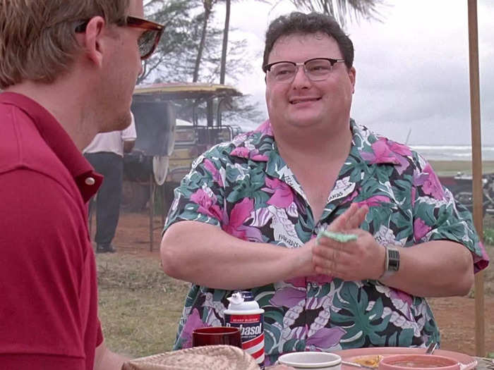 THEN: Wayne Knight was the park