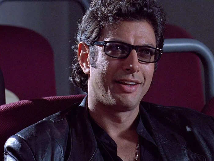 THEN: Jeff Goldblum played Dr. Ian Malcolm.