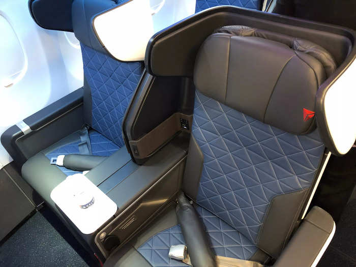 First-class seats aboard Delta