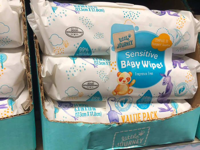 Once I tried the Little Journey baby wipes, I never looked back.