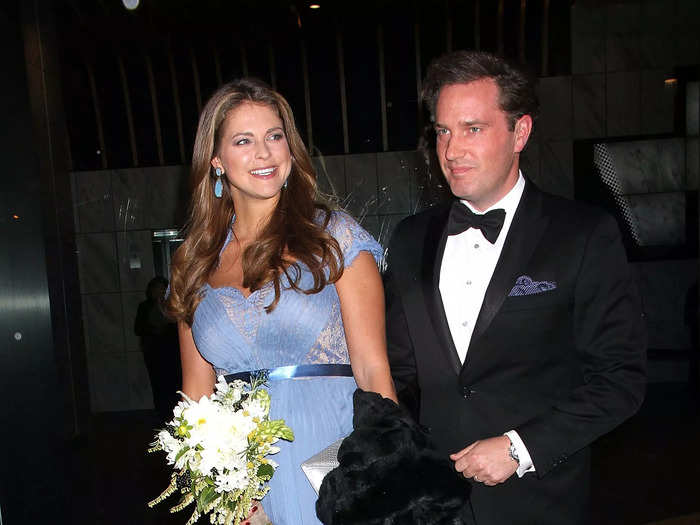 A month later, Princess Madeleine of Sweden wore the same dress while visiting New York City.