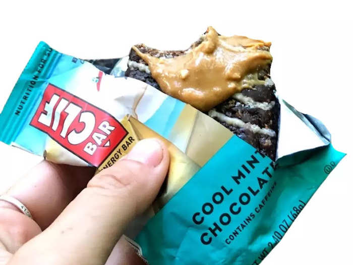 A Clif bar is a no-brainer when I