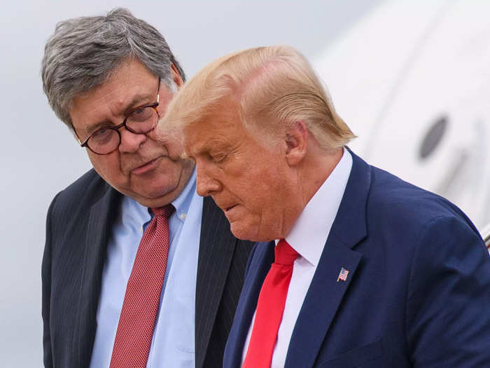 Trump calls William Barr a 