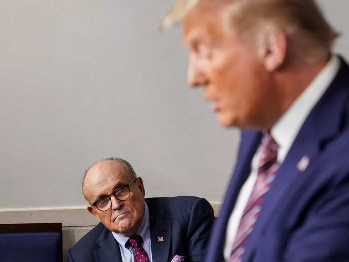 Rudy Giuliani pushed Trump to prematurely declare victory on election night