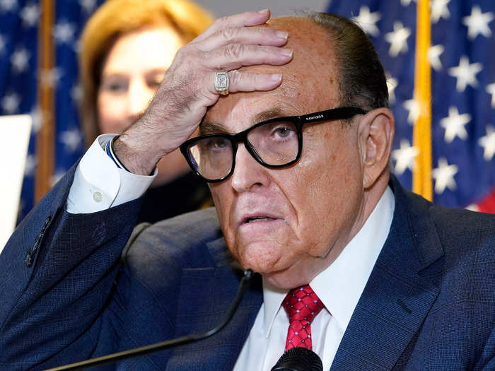 Rudy Giuliani pushes back on testimony that he was drunk on election night 2020, says he was drinking Diet Coke