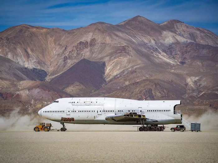 While the 747 was a success during its years at Burning Man, it came under scrutiny in 2018 when it was left in the desert for weeks after the event.