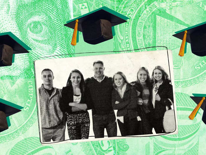 Meet a single dad with $550,000 in student loans for his 5 children: 