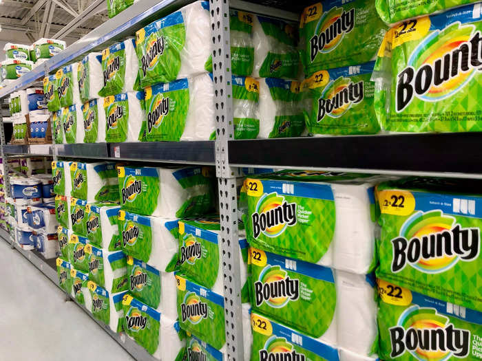 Bounty Triples reduced sheet count from 165 sheets to 147. Proctor and Gamble told Quartz that it