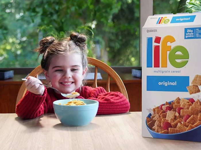 Quaker Life cereal also shrunk from 24.8 oz to 22.3, and it was renamed from "Giant" to "family" size.