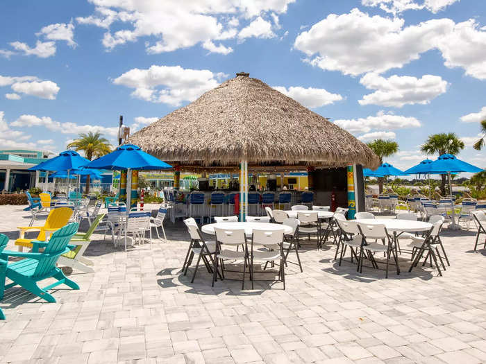 Many of the amenities at Camp Margaritaville Auburndale were already present at Cabana Club, the RV park