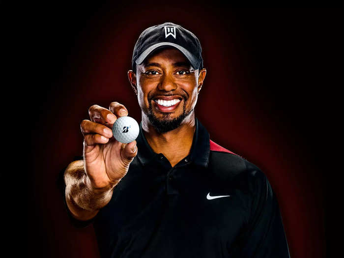 He is also picking up new endorsements. Since Nike got out of the equipment business, Woods has signed with Bridgestone to use its golf balls.