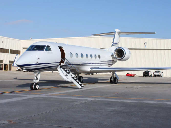 He likes to travel in style and owns a Gulfstream G550 private jet, worth about $54 million.