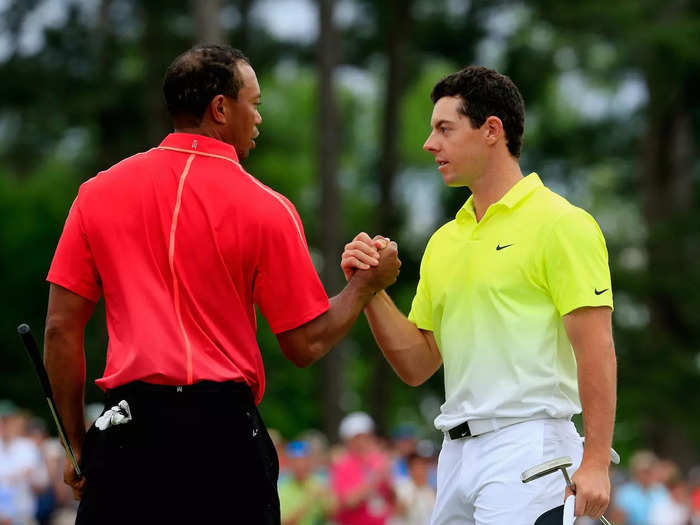 "He struggles to sleep," Rory McIlroy said of Woods, "which I think is an effect of overtraining, so I tell him to calm down sometimes. He