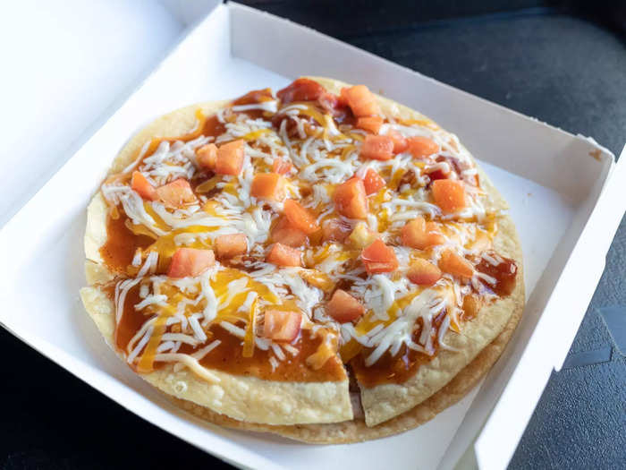 5. Taco Bell Mexican Pizza