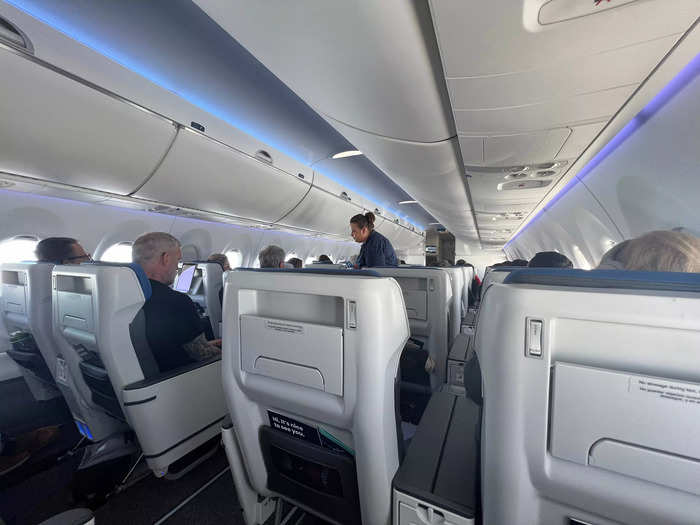 Adding first class to its transcontinental routes, Breeze is able to add more options to its customers. Neeleman explained people are willing to pay the upgrade for first, and it is still cheaper and faster than flying mainline.