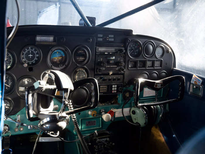 Older variants of the plane had a cockpit control with six primary flight instruments, according to a manual by the US Air Force Auxiliary.