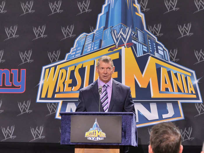 Vincent McMahon, 76, was practically born into the wrestling business.